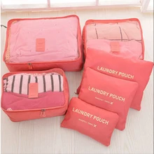 Сумка-Органайзер, косметичка, сумка, большая емкость, для хранения 6 в 1, органайзер для одежды, портативный органайзер, косметический чехол для путешествий
