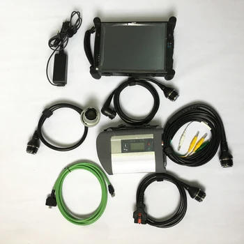 

Full chip MB Star C4 For MB cars SD Connect C4 +Laptop EVG7 Touchbook +500Gb HDD Ready to use DHL Free ship Auto diagnosis tools