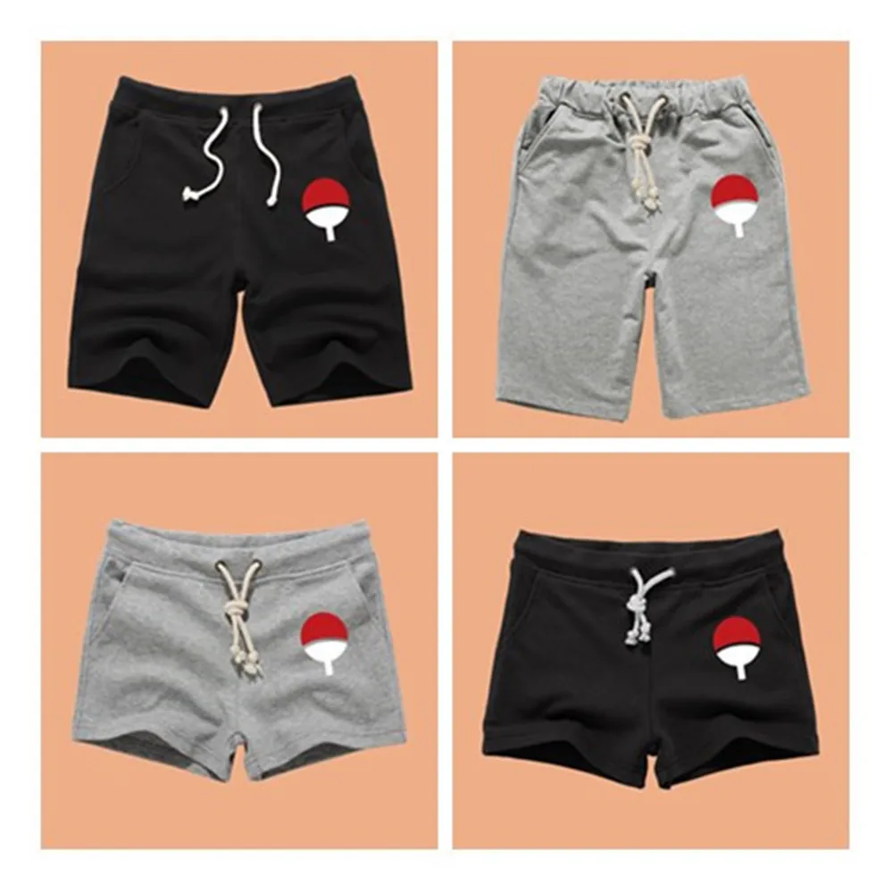 

Summer 3D Print Board Shorts Anime Naruto Akatsuki Kakashi Casual Short Pants Sweat Pockets Cosplay Jogger Casual shorts