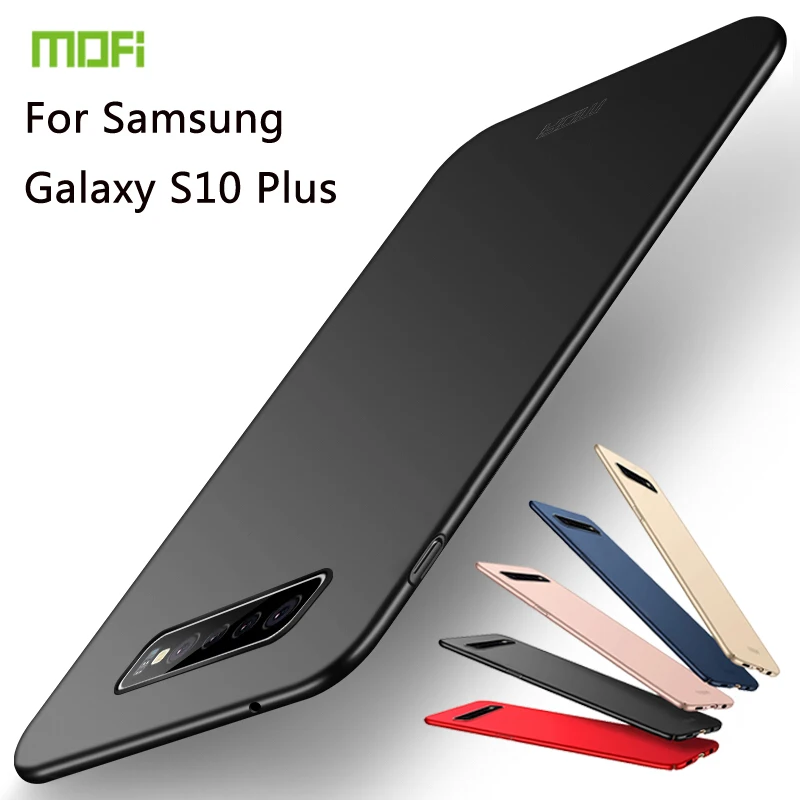 

For Samsung Galaxy S10 Plus Case MOFI Phone Shell Hard PC Protective Back Cover Case For Samsung Galaxy S10 Plus Funda Coque