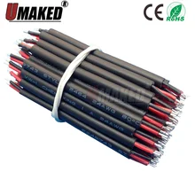 2/3Pin поливинилхлорид экранированный кабель 22AWG РВВ медный провод кабель 10 см продлить РВВ провода