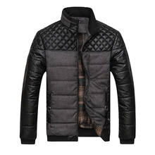 Осенне-зимняя мужская куртка, бренд, теплая куртка в стиле милитари, мужские куртки в стиле пэчворк, верхняя одежда, зимние пальто Veste Homme, куртка-бомбер