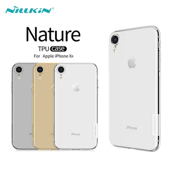 

Case For iPhone XR Cover Original NILLKIN Ultra Slim Clear Soft Silicone Phone Cases Fundas For Apple iPhone XR Back Covers