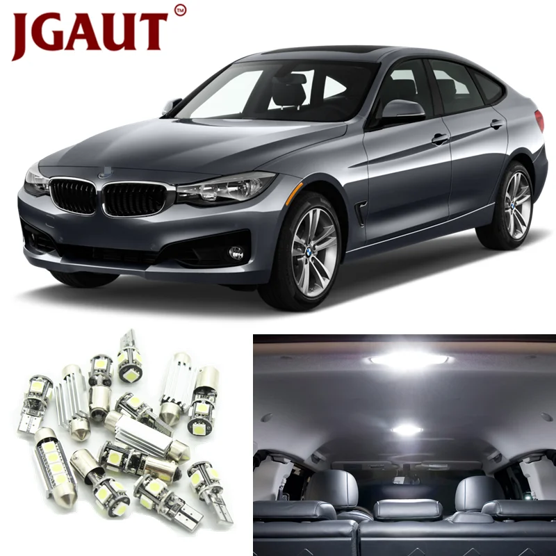 Us 14 39 40 Off Jgaut For Bmw 3 Series E36 325i M3 1992 1998 13pcs Error Free White Red Blue Car Led Canbus Bulbs Interior Package Kit In Signal