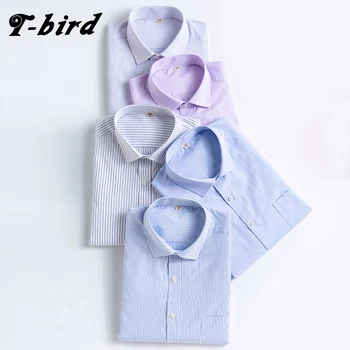 

2019 New Men Shirt Striped Dress Shirt Mens Long Sleeve Shirt Camisa Masculina Spring Summer Male High Quality Casual Shirt 5XL