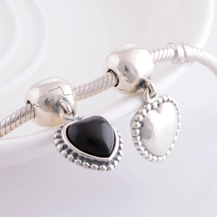 clip pandora negro clip pandora negro