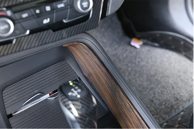 Сосновая древесина зерна из АБС-пластика Пластик привод центрального автомобильного Управление мультимедиа Панель для BMW X1- для BMW X2 F47 автомобильные аксессуары