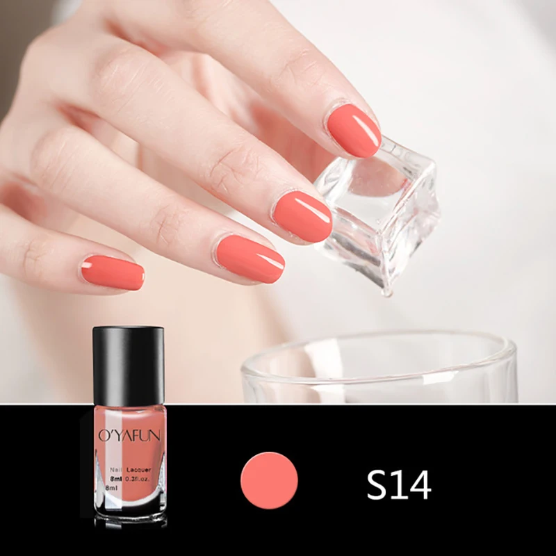 

Nail Polish Temperature Color Changing Colors Glitter Gradient Mirror Nail Varnish No Need Lamp for Nails Art