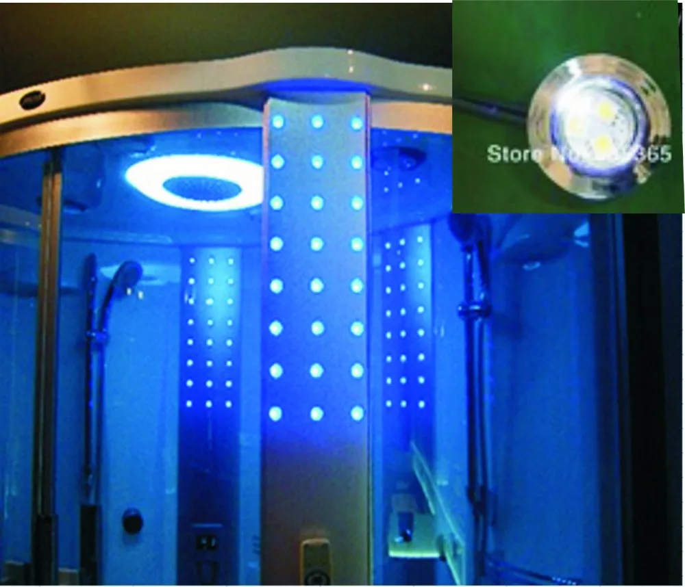 35 шт. водонепроницаемый Встраиваемый светодиодный светильник с маленькой звездой 0,5 Вт, декоративный светодиодный светильник для ванной комнаты с контроллером 2 шт. и адаптером 2 шт