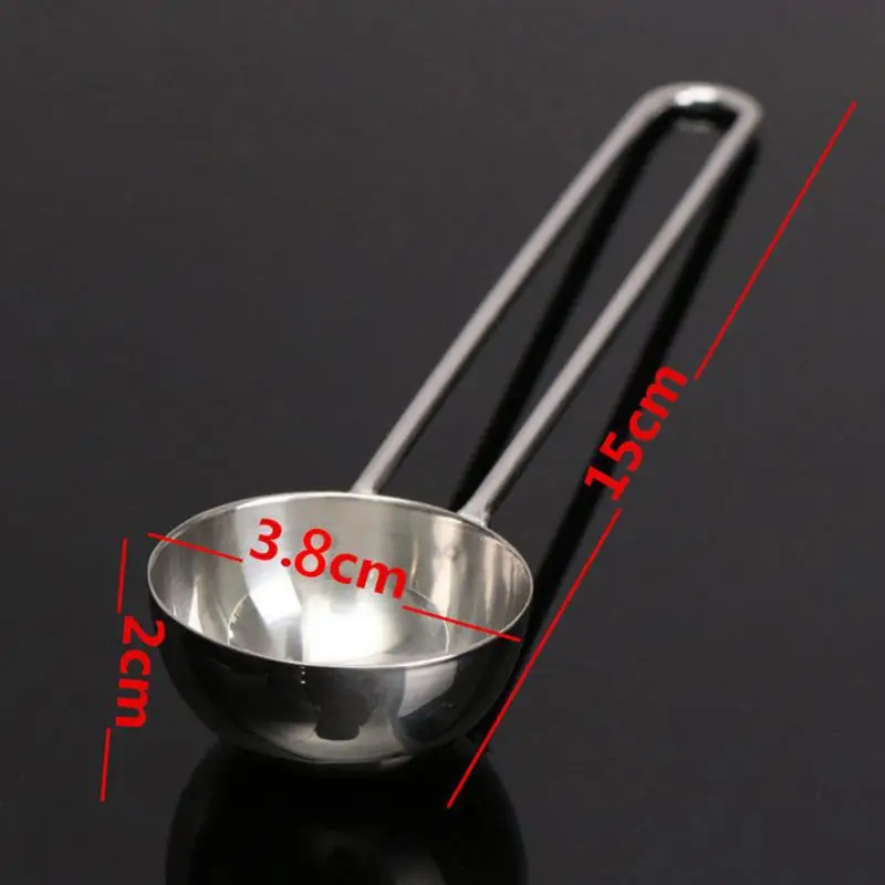 1 шт. ложка для кофе из нержавеющей стали|measuring spoon|measuring scoopcoffee measuring spoon |