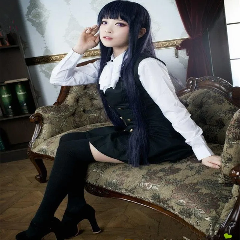 Inu X Boku Ss Shirakiin Ririchiyo Cosplay Anime Inu x Boku SS Ririchiyo Shirakiin Cosplay Costume Lolita School