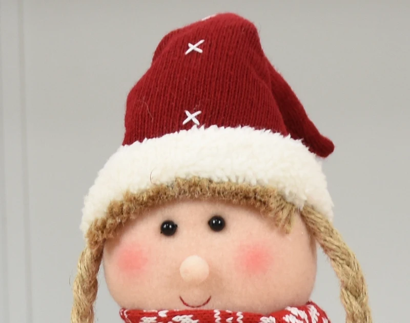 Рождественское украшение Санта Клаус Снеговик олень кукла украшения кулон Рождественский подарок на год Regalos De Navidad для дома
