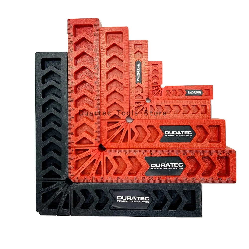 

3''/4''/6''/8''Duratec positioning Squares 90 Degrees Right Angle clamps Corner Clamp Ruler Clamping square woodworking Fixer