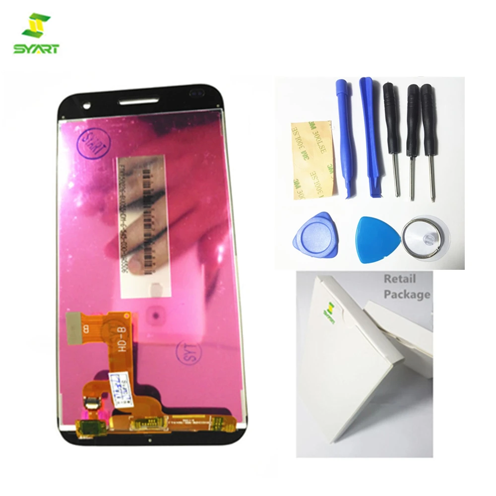 

G7 Full Lcd Display For Huawei G7 Black LCD Touch Screen Lcd Display Black and White Digitizer Assembly Replacement 5.5 inch