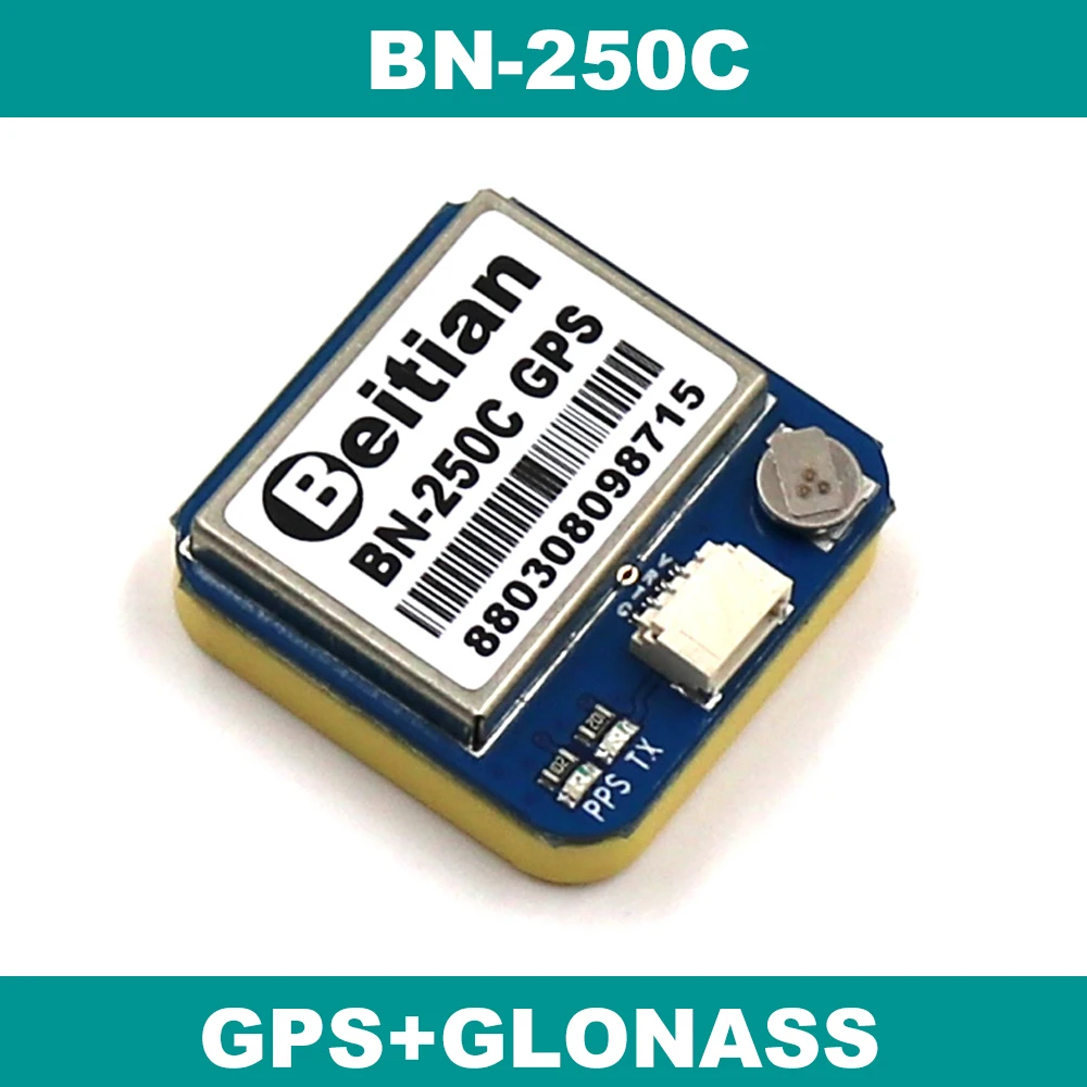 BEITIAN gps модуль + антенна UART ttl уровень ГЛОНАСС двойной ГНСС с антенной вспышкой BN