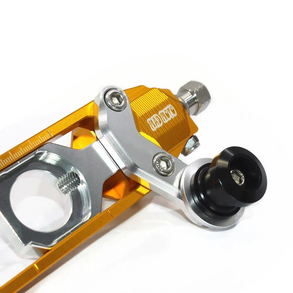 For Kawasaki ZX-10R 2011 2012 2013 2014 2015 CNC Chain Tensioner Catena Adjuster with Spool Aluminium Alloy for ZX10R ZX 10R