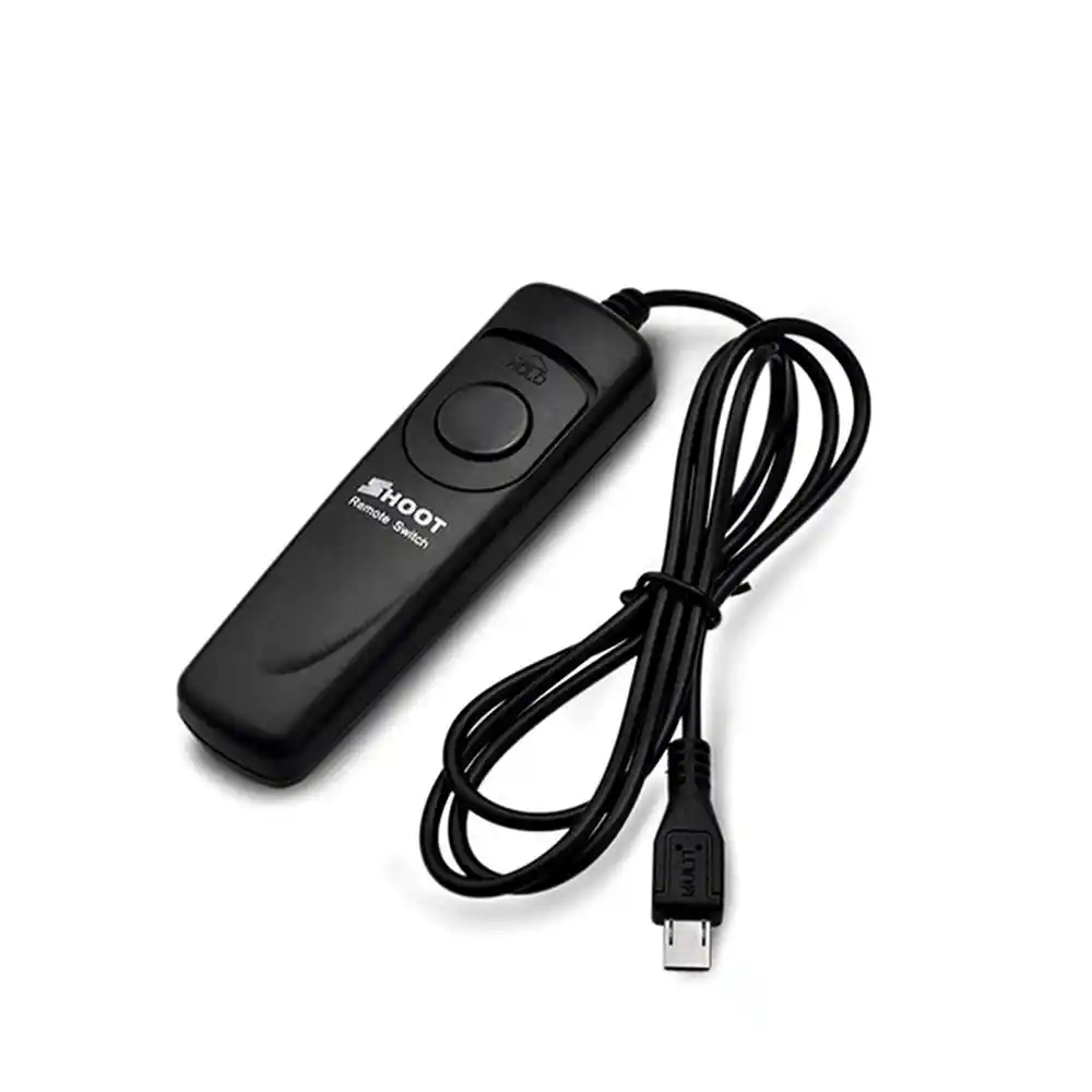 RM‑VPR1 Cable de control remoto de liberación del obturador Macro para Sony Cámara larga ‑ exposición