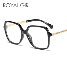 Королевские очки против радиации для девушек, простые зеркальные квадратные очки, модные мужские и женские очки из сплава, унисекс, оптические очки os015