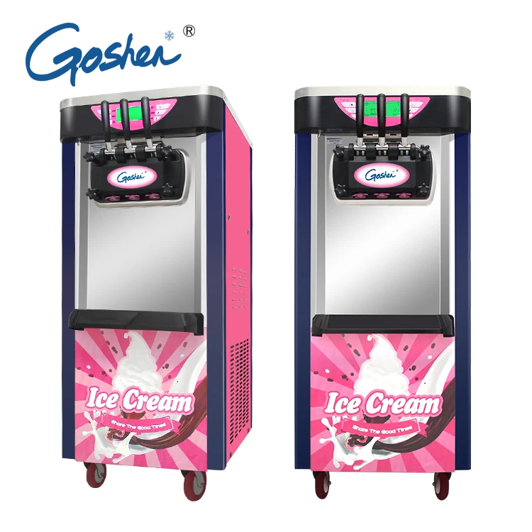 

hot sale floor standing cheap ice cream machine