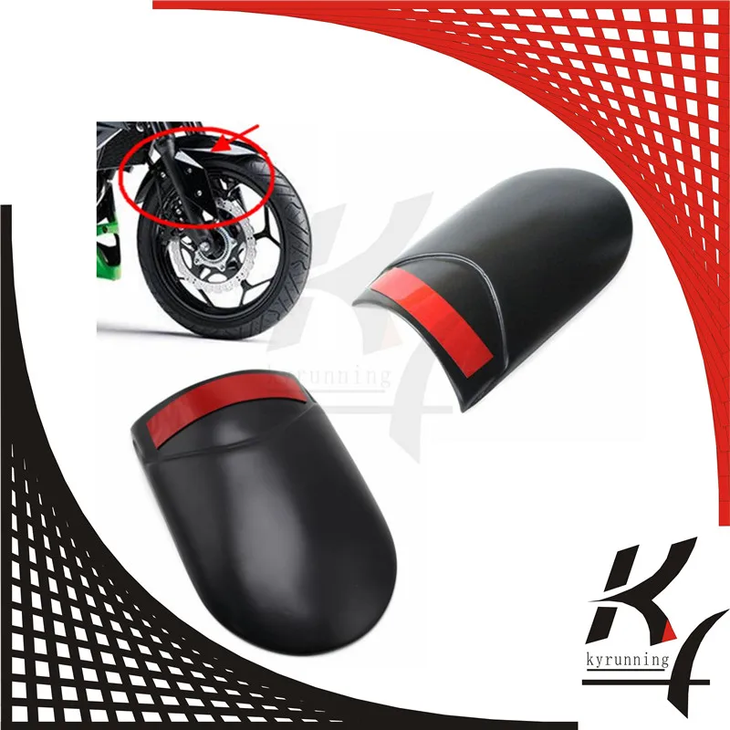 

Motorcycle Front Mudguard Fender Rear Extender Extension For Kawasaki Ninja 250 08-12 Ninja 300 13-17 EX300 Z300 2015 2016 2017