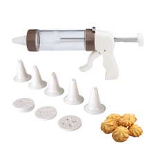 Печенье, форма для цветов, трафарет, пистолет, утолщенный набор, различные DIY Инструменты для выпечки тортов