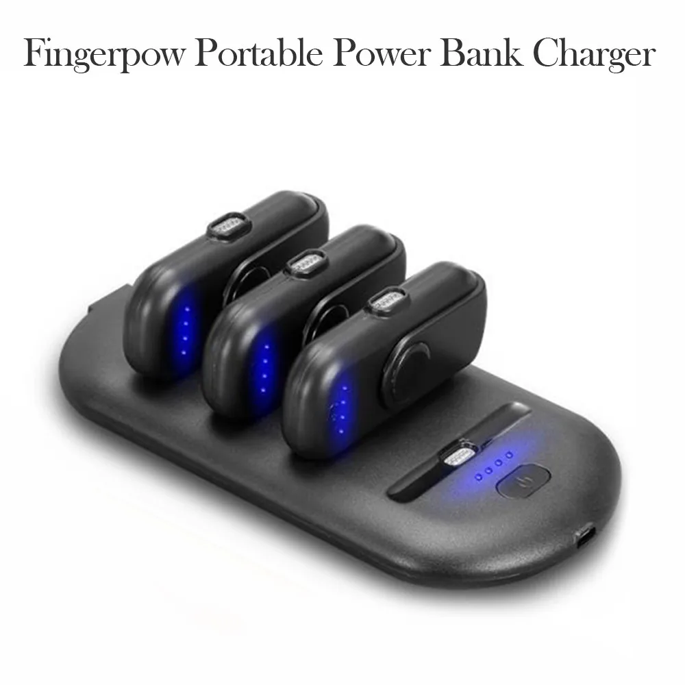 

5000mAh 1 Charging Station and 4 Charging Packs Portable Power Bank Charger portable charging for phone poverbank External Batte
