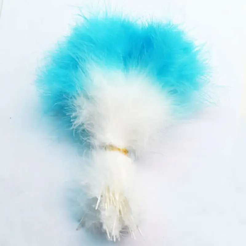 

Length 10-15cm 24pcs/lot Soft Fluffy Dyeing Goose Feathers Villus DIY Wedding Hand-craft Decoration Art Jewelry Accessories IF64
