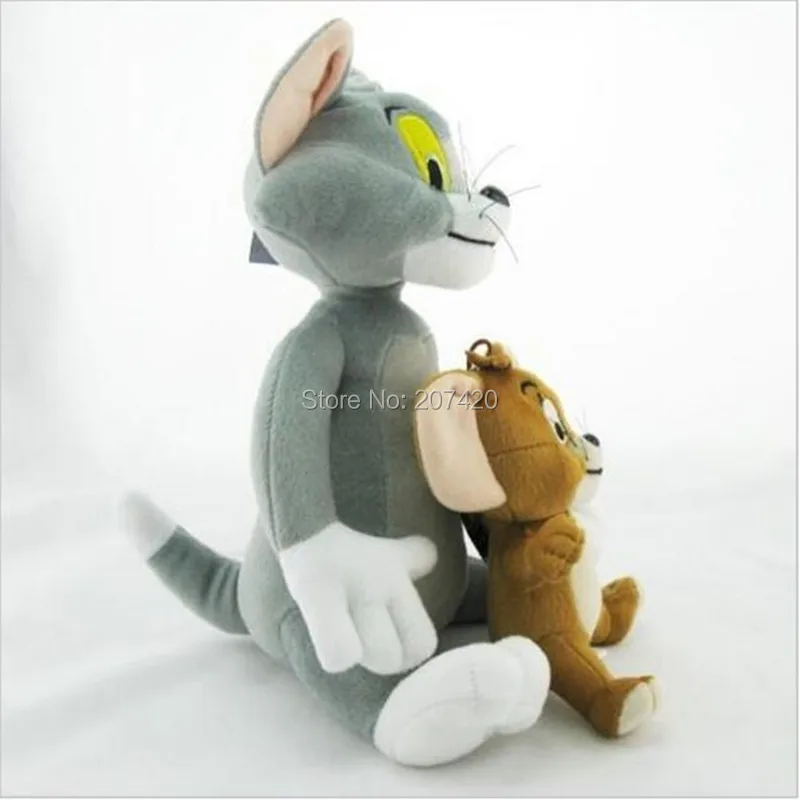 2 шт./компл. милый Том и Джерри плюшевая игрушечная мышь плюшевые животные куклы для детей Подарки