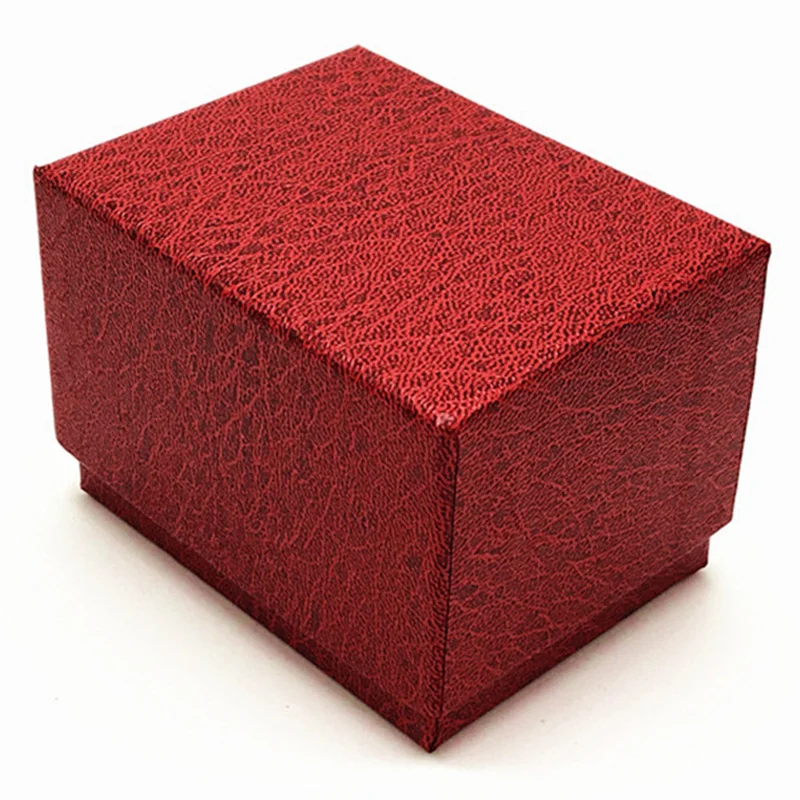 Watch Storage Box Cardboard Watch Box Fashion Rectangle Storage Case For Single