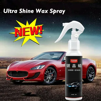 

AutomotiveCar Polish Spray Glass Coating Agent Rainproof Agent Glass Rain Mark Oil Film Remover Sealant Top Coat Dropshipping