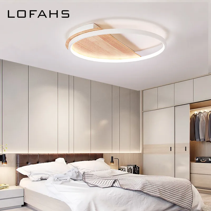 

LOFAHS Modern LED ceiling Chandeliers bedroom lighting wood art ceiling lamp Aisle balcony kitchen office dining room LY-206