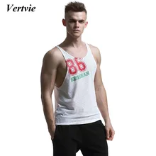 Vertvie 2017 New Arrival Men’s Gym Fitness Sports Vests Running Training Outwork Swimming Tank Top Breathable Sportswear Shirts
