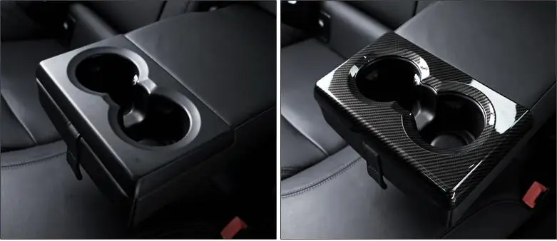 car accessories for Alfa Romeo Giulia 2017 cup holder trim  (2)