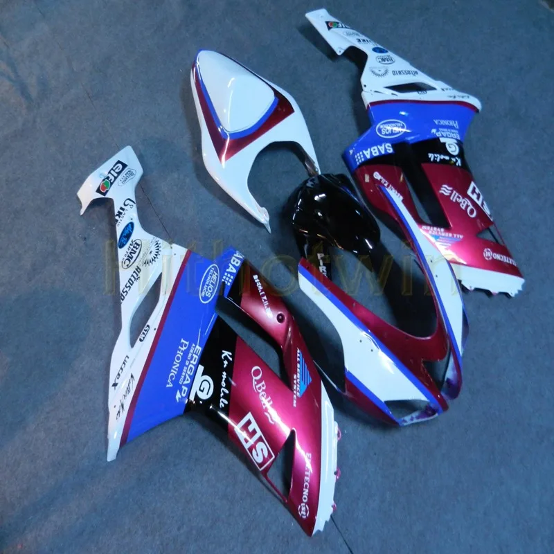 Пользовательские мотоцикла корпуса для ZX 6R 07 08 636 ZX6R обтекатель zx6r 2007 2008 +