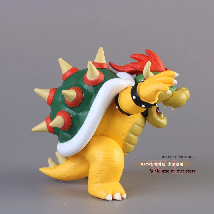 Free Shipping Super Mario Bros Bowser PVC Action Figure Model Toy SMFG230