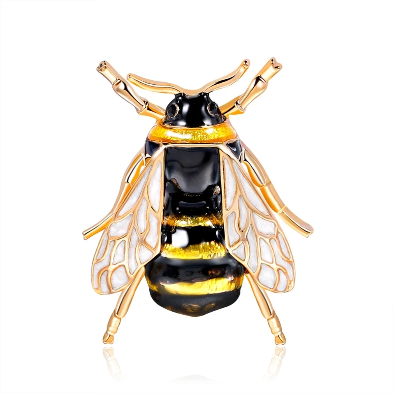 

Bee Brooch Pins Insect Jewelry Men Women Suit Fashion Gifts Corsage Decoration