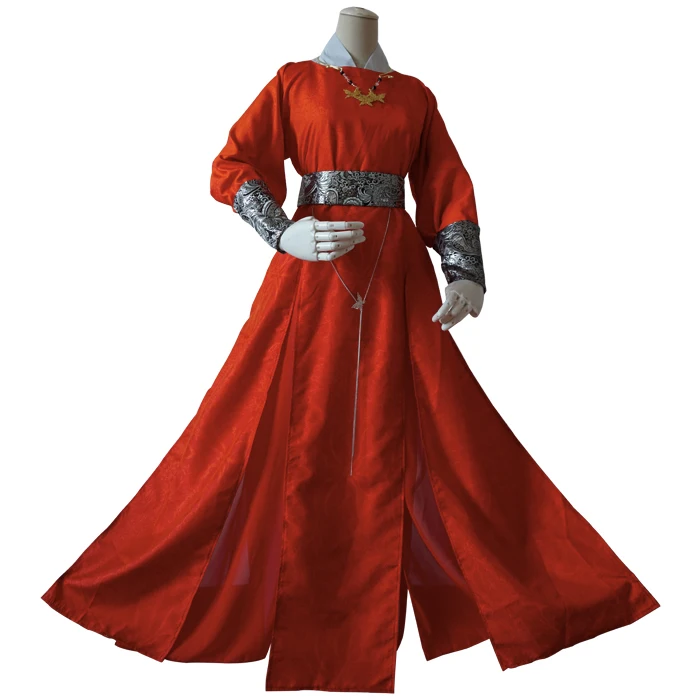 Первые 10 покупателей скидка Хуа Чэн Красный мужской косплей Hanfu Xie Lian костюм для аниме небо официальный благословение Тянь Гуань Ci Fu