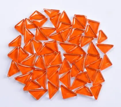 240 г/пакет смешанный цвет неправильный многоугольник стеклянная мозаика плитка для DIY ремесла мозаики ремесло Прозрачный камень - Цвет: type11