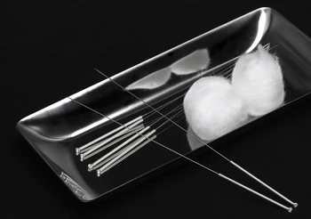 

free shipping 10 boxes Yunlong disposable sterile acupuncture needles sinlge packing Silver handle acupuncture needles