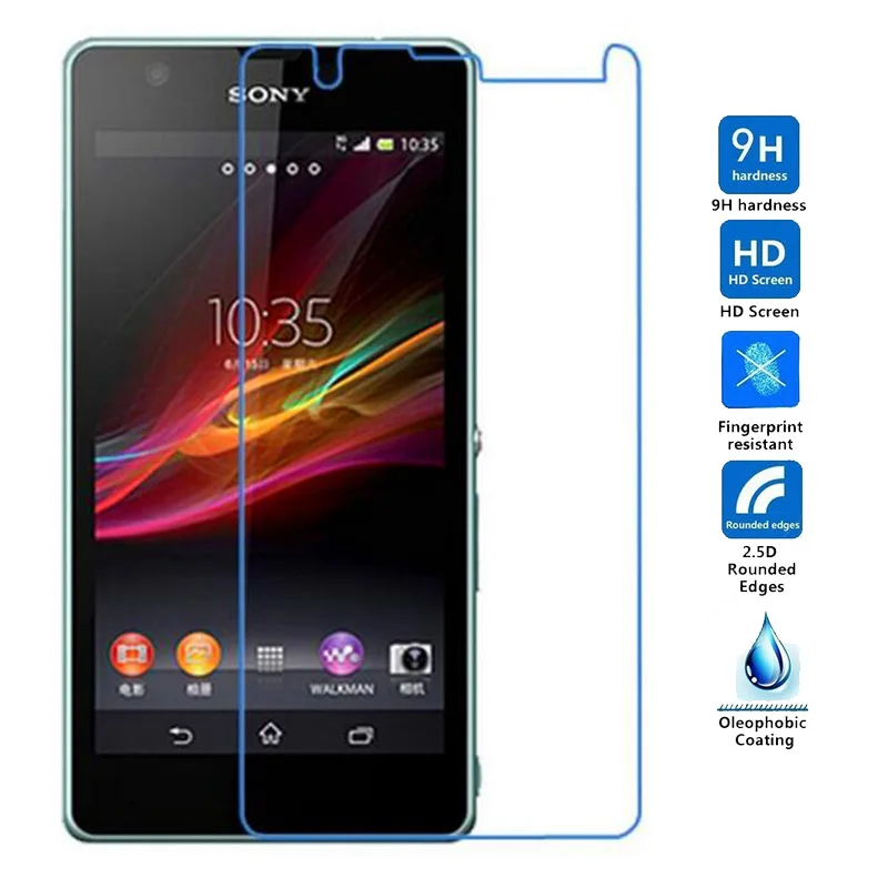 Взрывозащищенная защитная пленка для Sony Xperia ZR M36H C5502 C5503 закаленное стекло