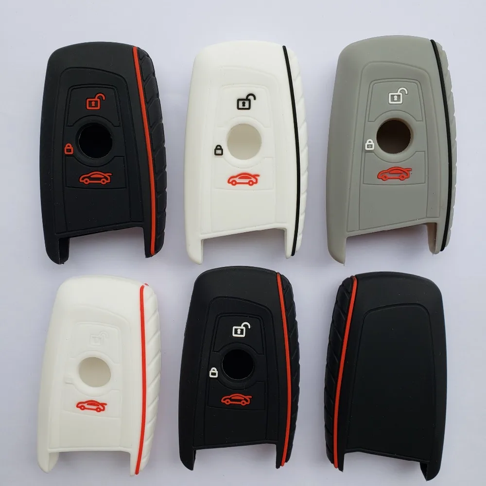 

Smart Remote Cover Case For BMW F10 F20 F30 F40 Series 1 2 3 5 7 E90 X1 X4 X3 Silicon Key Shell Protect