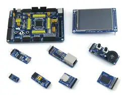 Waveshare STM32 доска STM32F103VET6 STM32F103 ARM Cortex-M3 STM32 Совет по развитию + 7 аксессуары модуль комплект = Open103V посылка в