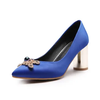 

2018 new age season high with thick with fashion pointed to the super small size 33 1817-48 women's shoes