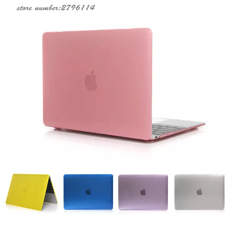 Transparent crystal cover For Apple macbook Air 13 case laptop funda