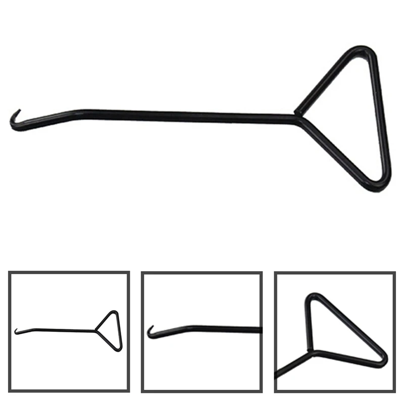 

Motorcycle Bicycle T-Handle Spring Hook Exhaust Stand Puller Stainless Steel Tools Motorcycle Accessories