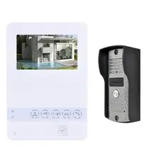 Home Color Video Door Phone Door bell Video Intercom Monitor Kit IR Night Vision Camera Door bell for Apartment