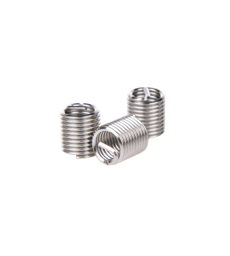 100pcs M2*0.4*1D Wire Thread Insert M2x1d Wire screw sleeve, M2 Screw Bushing Heliciol Wire Thread Repair Inserts SUS304