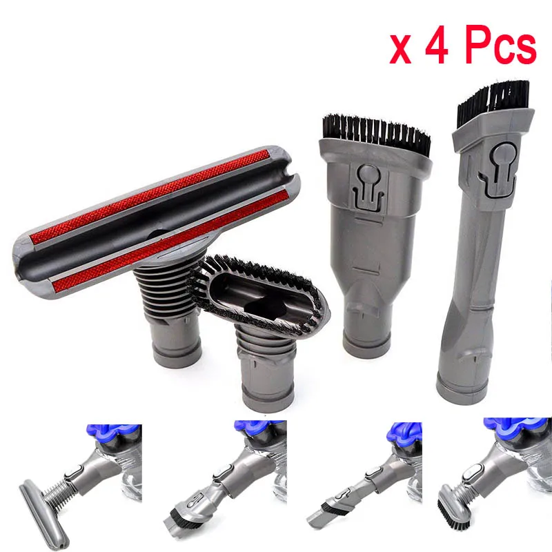 Инструменты для пылесоса Dyson V6 сменные детали DC59 DC25 DC35 DC34 DC44 4 шт.|Запчасти