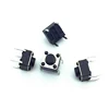 100 piezas Interruptor táctil, tacto 6X6X5X5 Mm 4-pin Dip-micro de cobre interruptor de botón Vertical envío gratis ► Foto 1/3