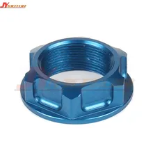 CNC Заготовка гайка рулевой колонки для WR125 2008-2013 08 09, 10, 11, 12, 13 лет, для мотокросса супермото Enduro Мотоцикл Байк по бездорожью